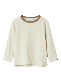 NMMORVILLE LS LOOSE TOP ecru