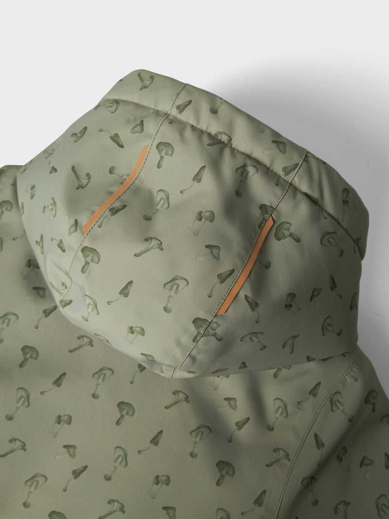 NMMLASNOW10 JACKET groen