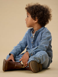NMNTAYA JEANS blauw