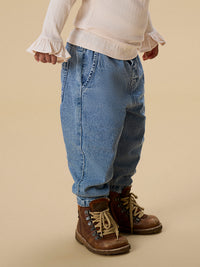 NMNTAYA JEANS blauw