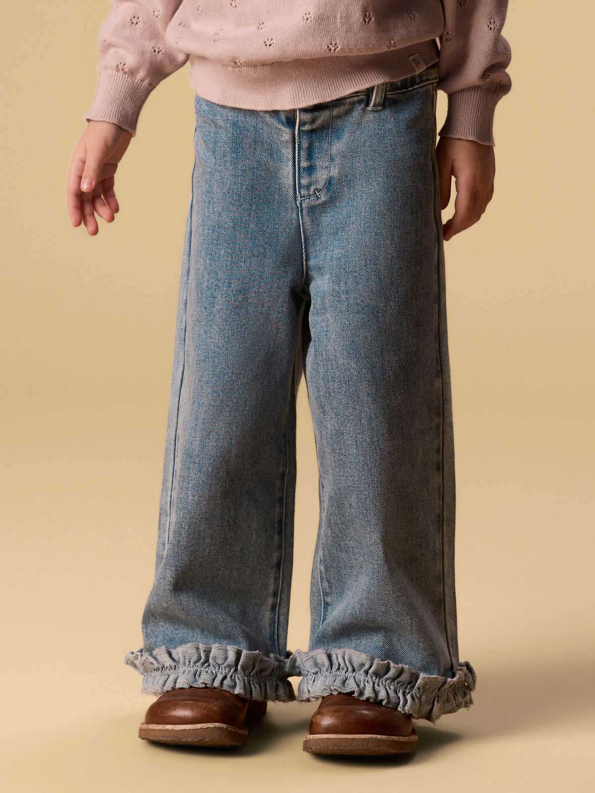 NMFDAMLA WIDE JEANS 5566 jeans
