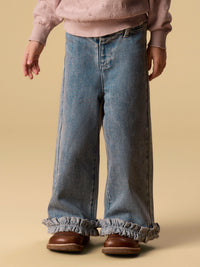 NMFDAMLA WIDE JEANS 5566 jeans