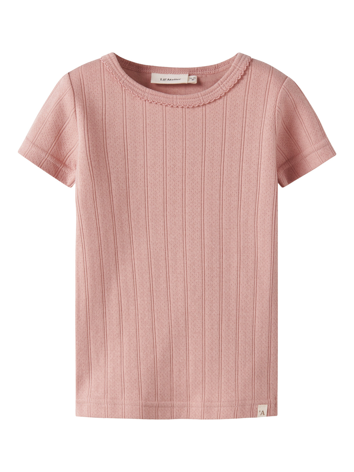NMFFALINA SLIM TOP LIL roze