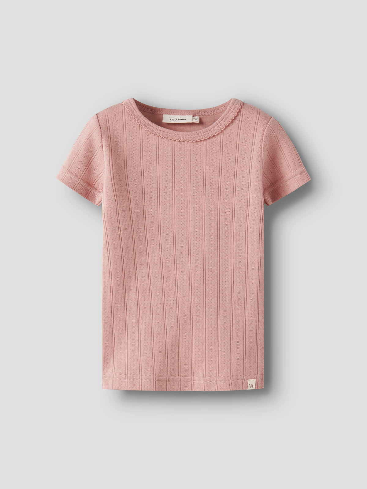 NMFFALINA SLIM TOP LIL roze