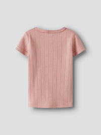 NMFFALINA SLIM TOP LIL roze