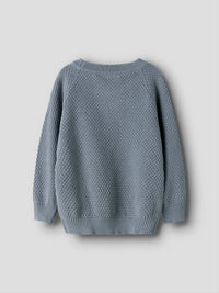 NMMFICO  LOOSE KNIT blauw
