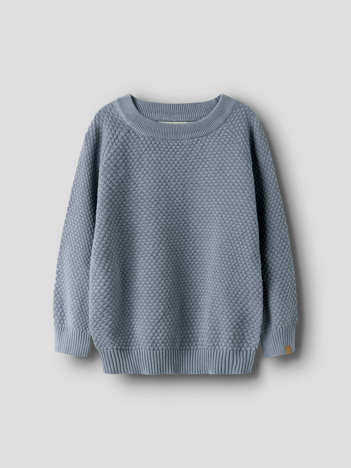 NMMFICO  LOOSE KNIT blauw