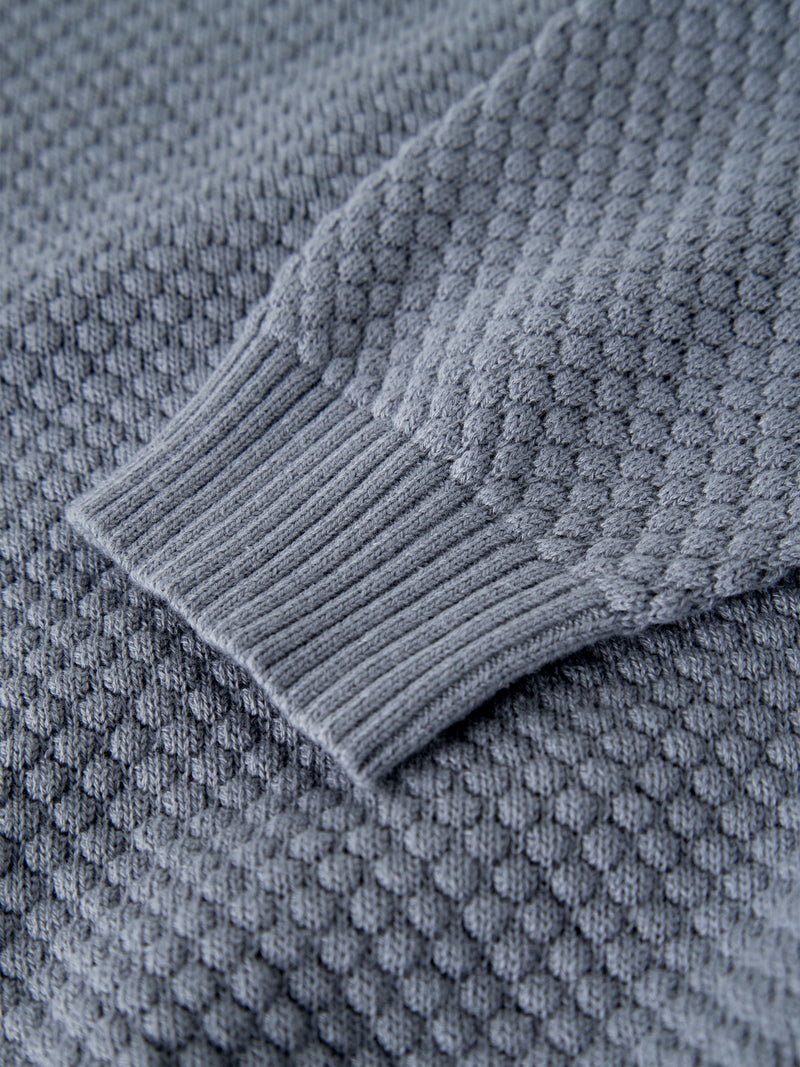 NMMFICO  LOOSE KNIT blauw