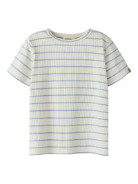 NMMKAIL TOP streep blauw