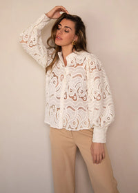 FBBOREL BLOUSE ecru