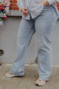 KCKANNA FLARED JEANS blauw