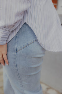 KCKANNA FLARED JEANS blauw