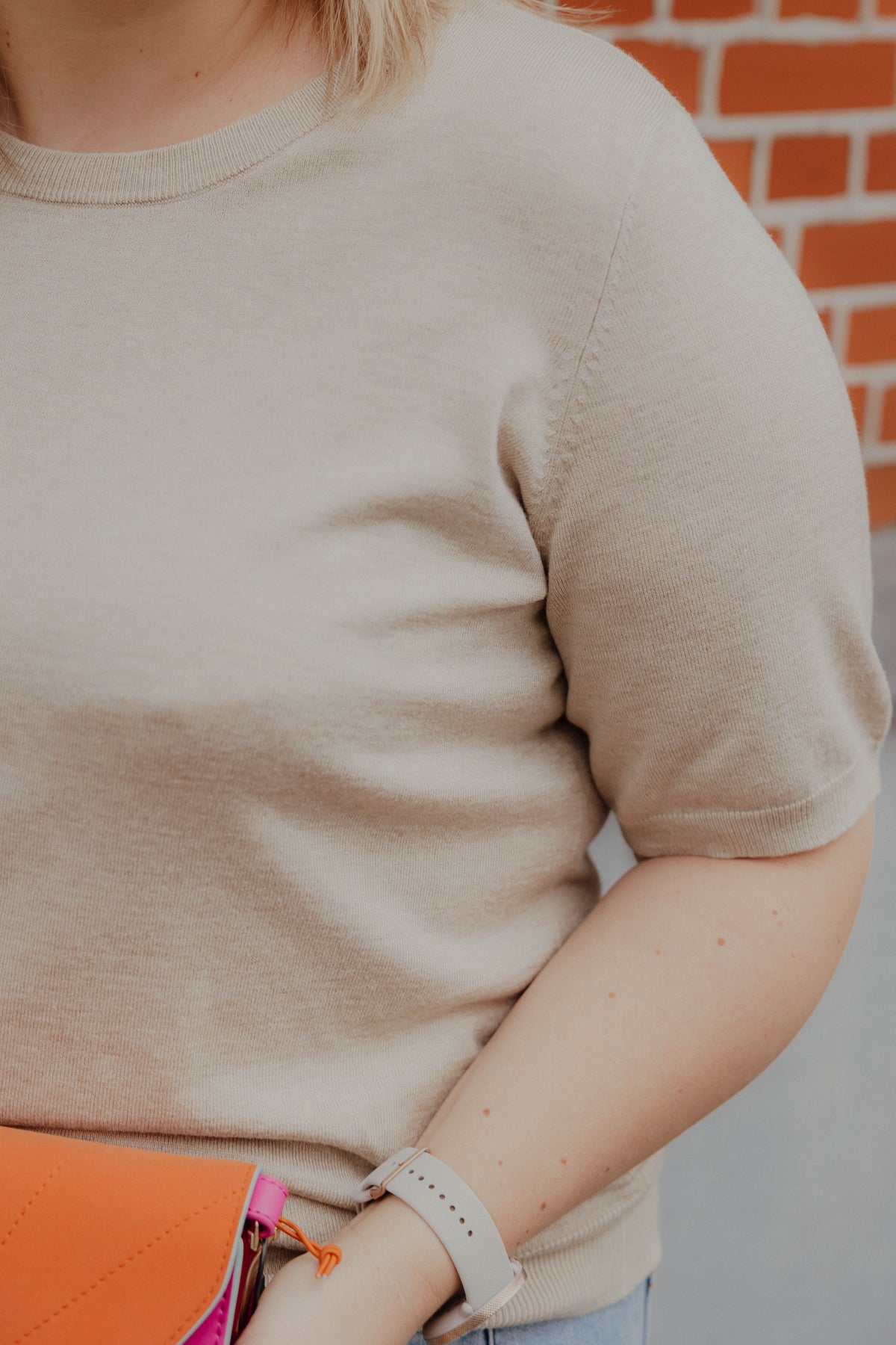 KCLIZZY KNIT PULL beige
