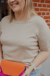 KCLIZZY KNIT PULL beige
