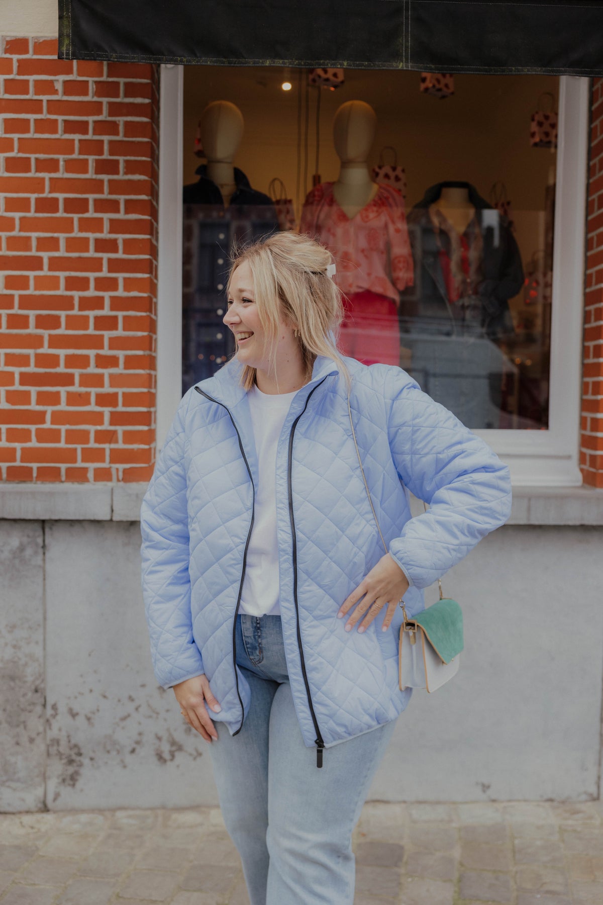 KCMOREEN JACKET l blauw