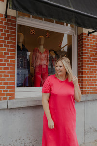 KCCALINE DRESS roze