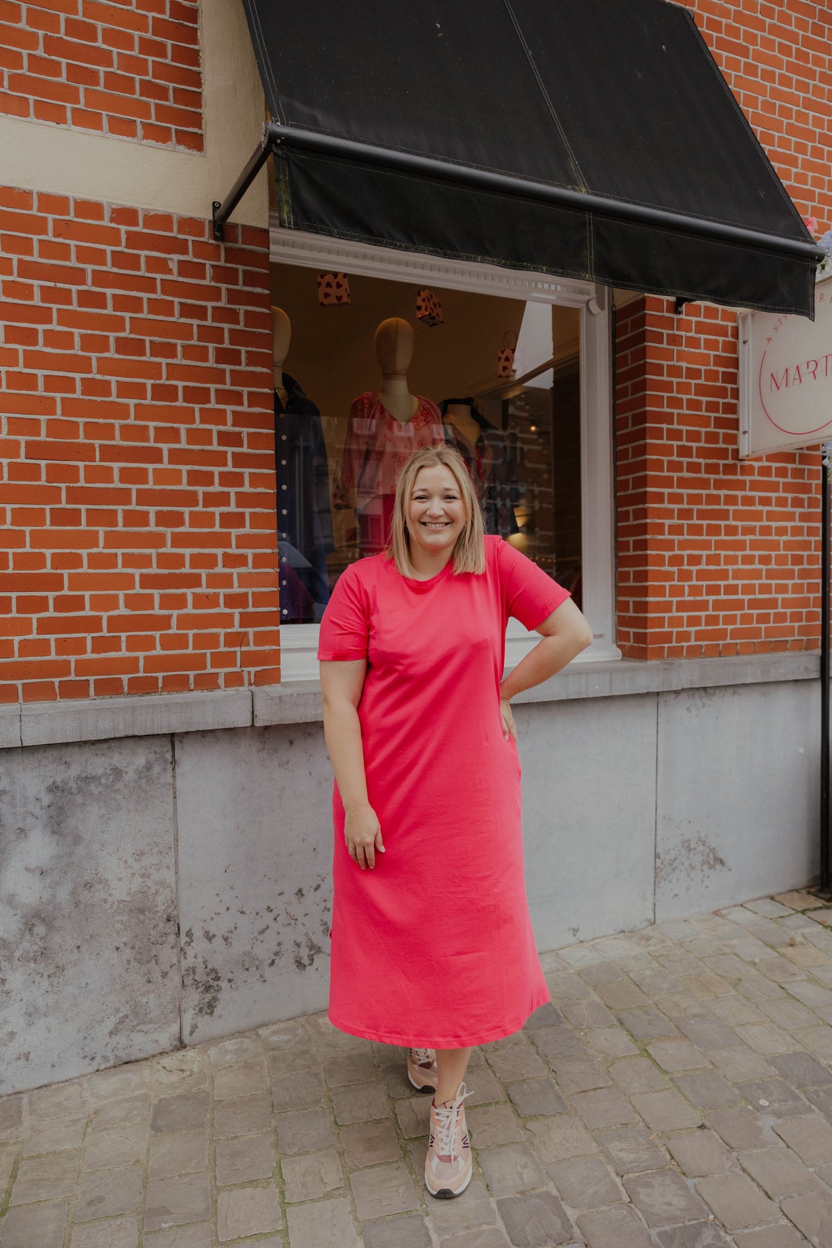 KCCALINE DRESS roze