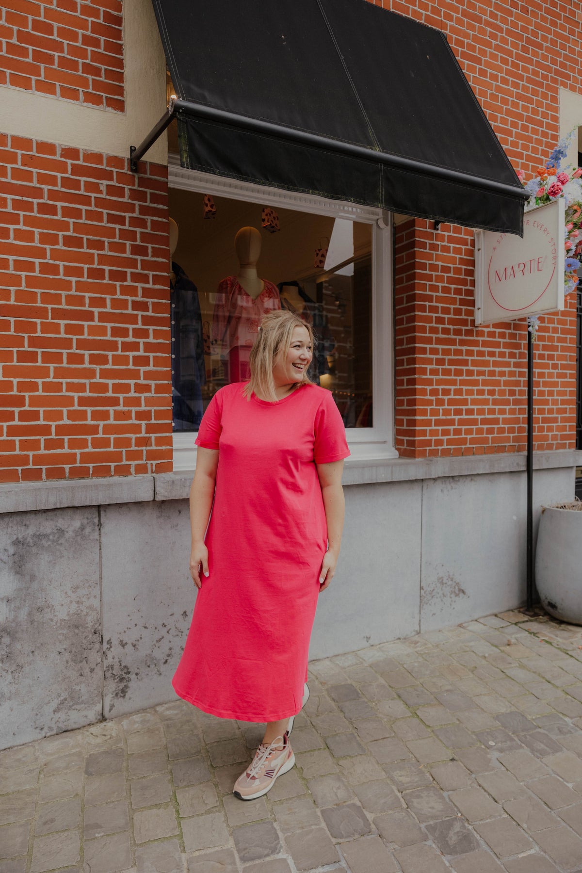 KCCALINE DRESS roze