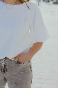 KAGABBY BLOUSE wit