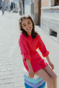 KOGTHYRA SHORTS  roze