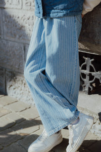 NKFBELLA SKATER JEANS 4008 streep