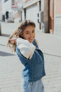 NKFSIENNA PADDED VEST jeans