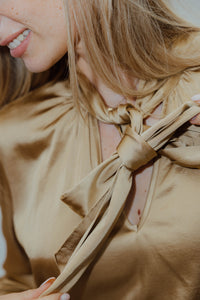FBBODILLE BLOUSE goud
