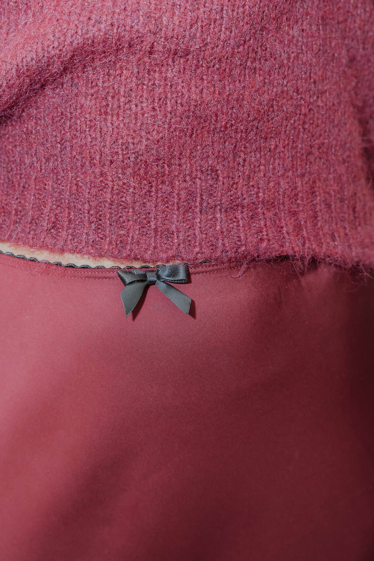 KAHILL SKIRT bordeaux