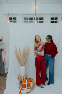 OBJSAGGIA  PULLOVER rood