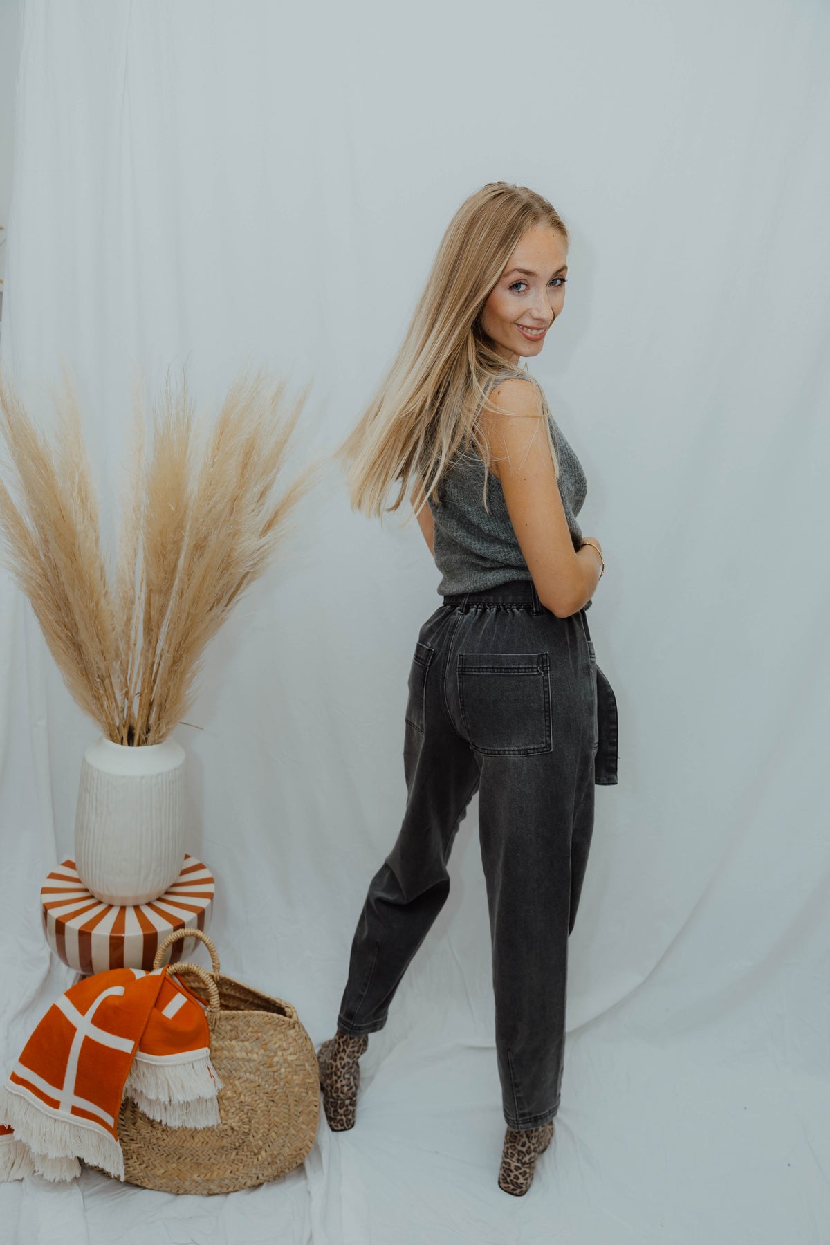 KAABBY JEANS grijs