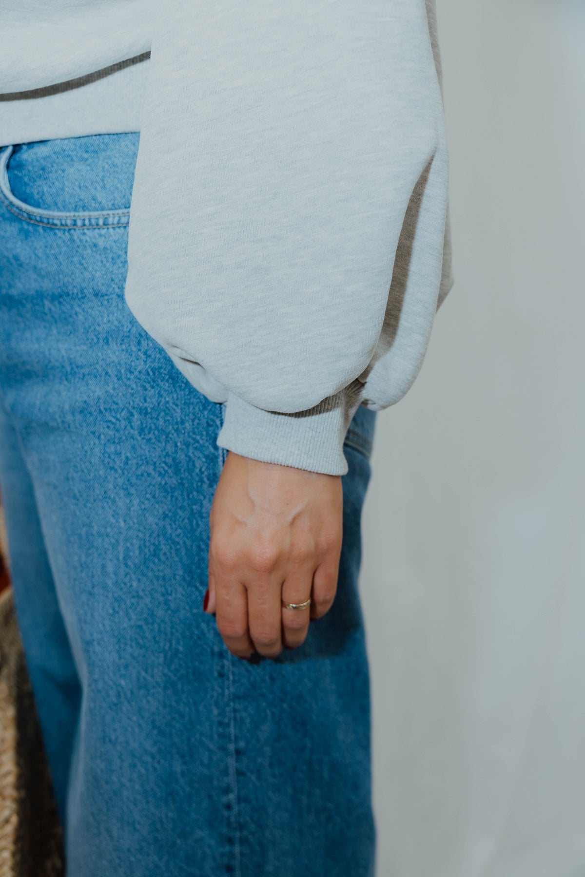 YDSWEATER KYOMI grijs