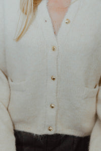 OBJSAGGIA  CARDIGAN beige