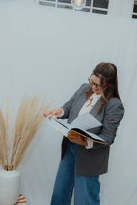 KAELLIE BLAZER grijs