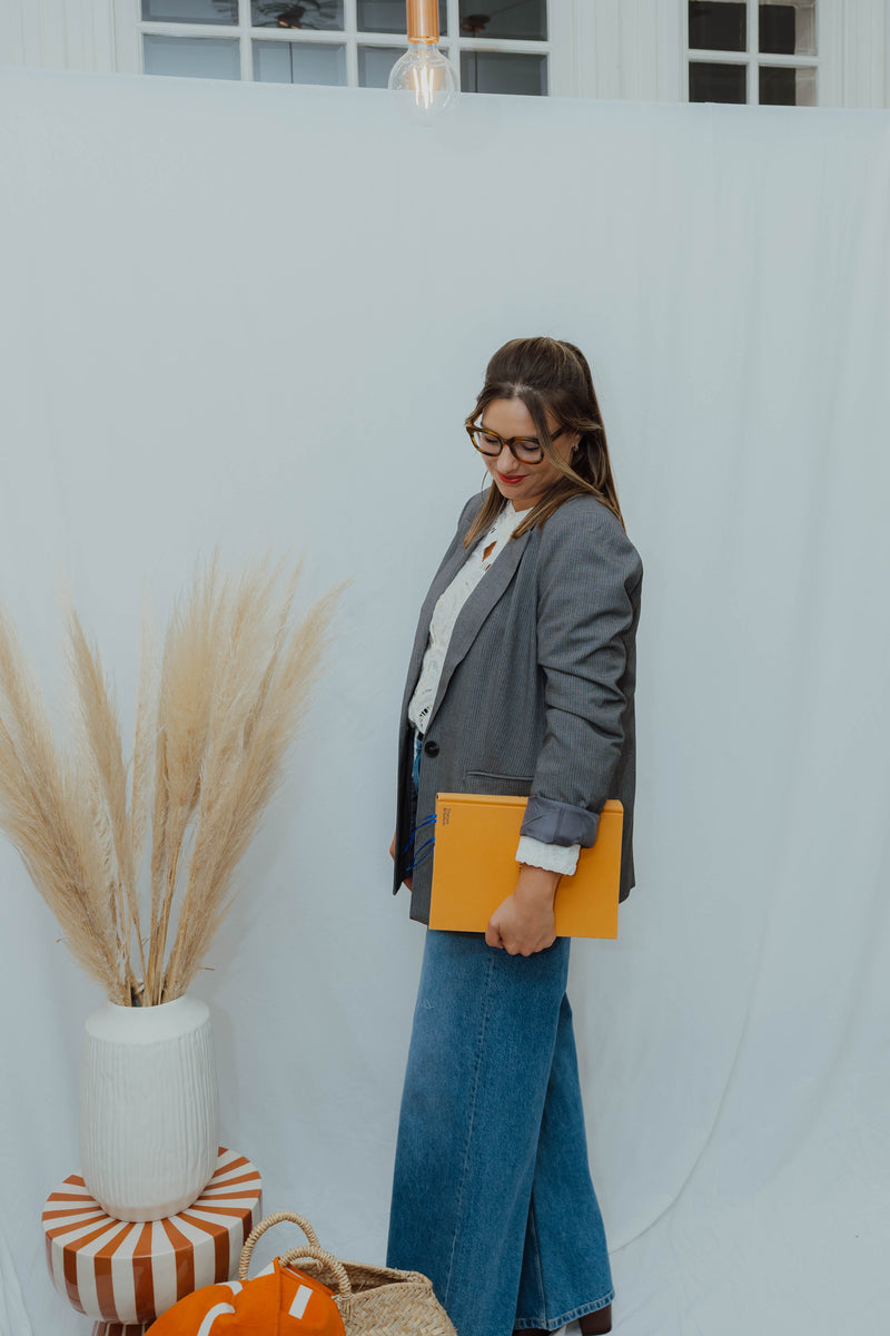 KAELLIE BLAZER grijs