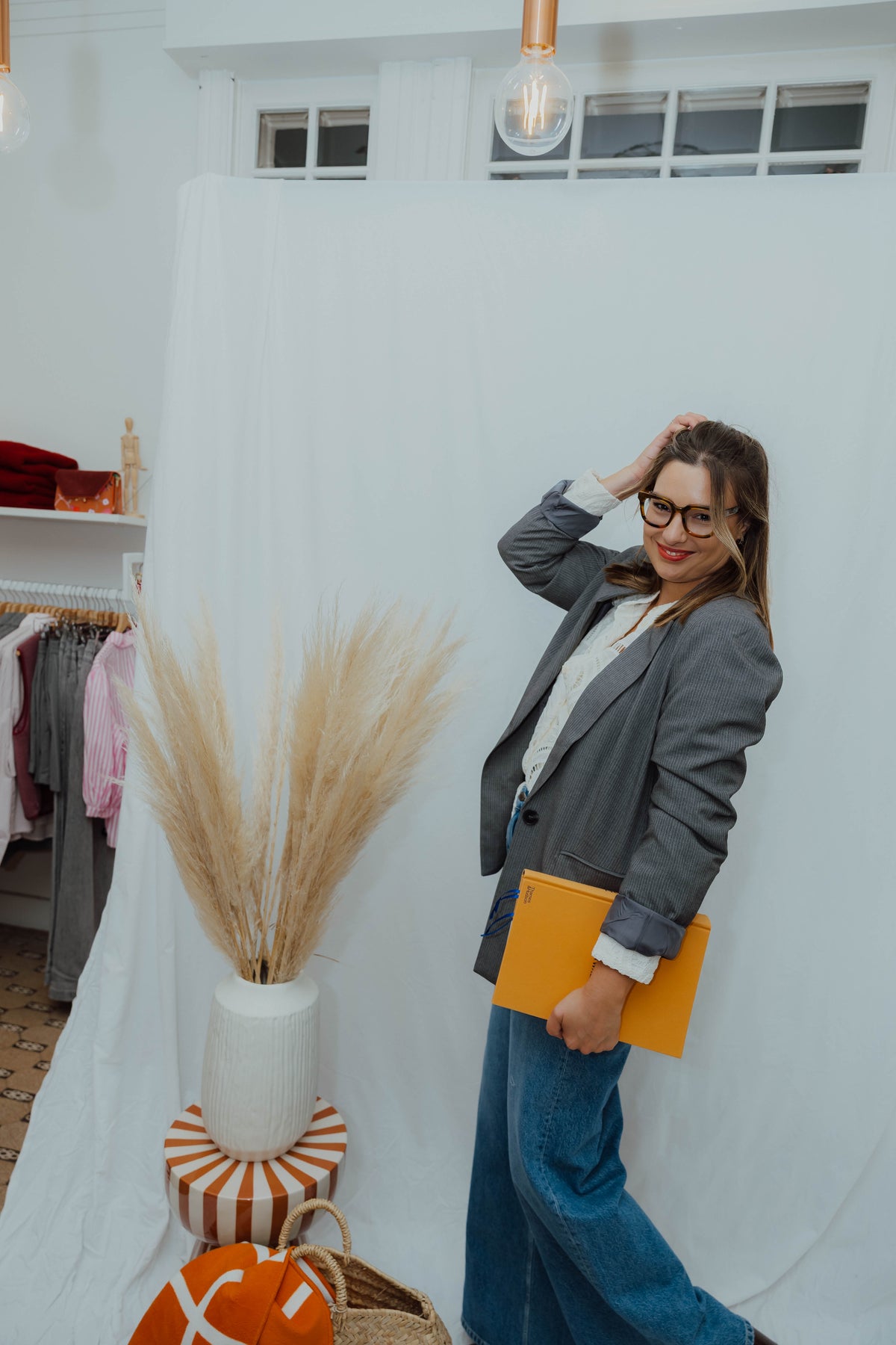 KAELLIE BLAZER grijs