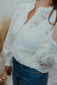 FBBOREL BLOUSE ecru