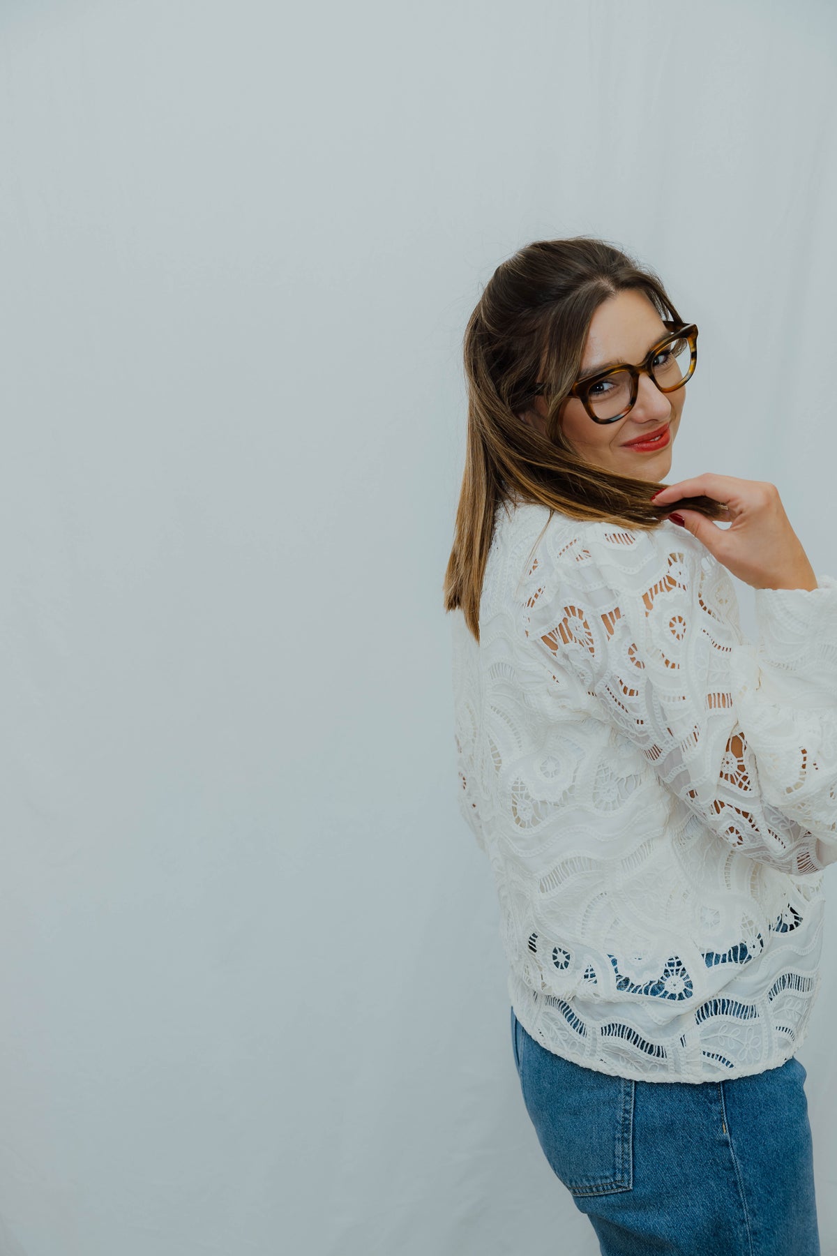 FBBOREL BLOUSE ecru