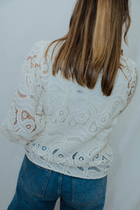 FBBOREL BLOUSE ecru