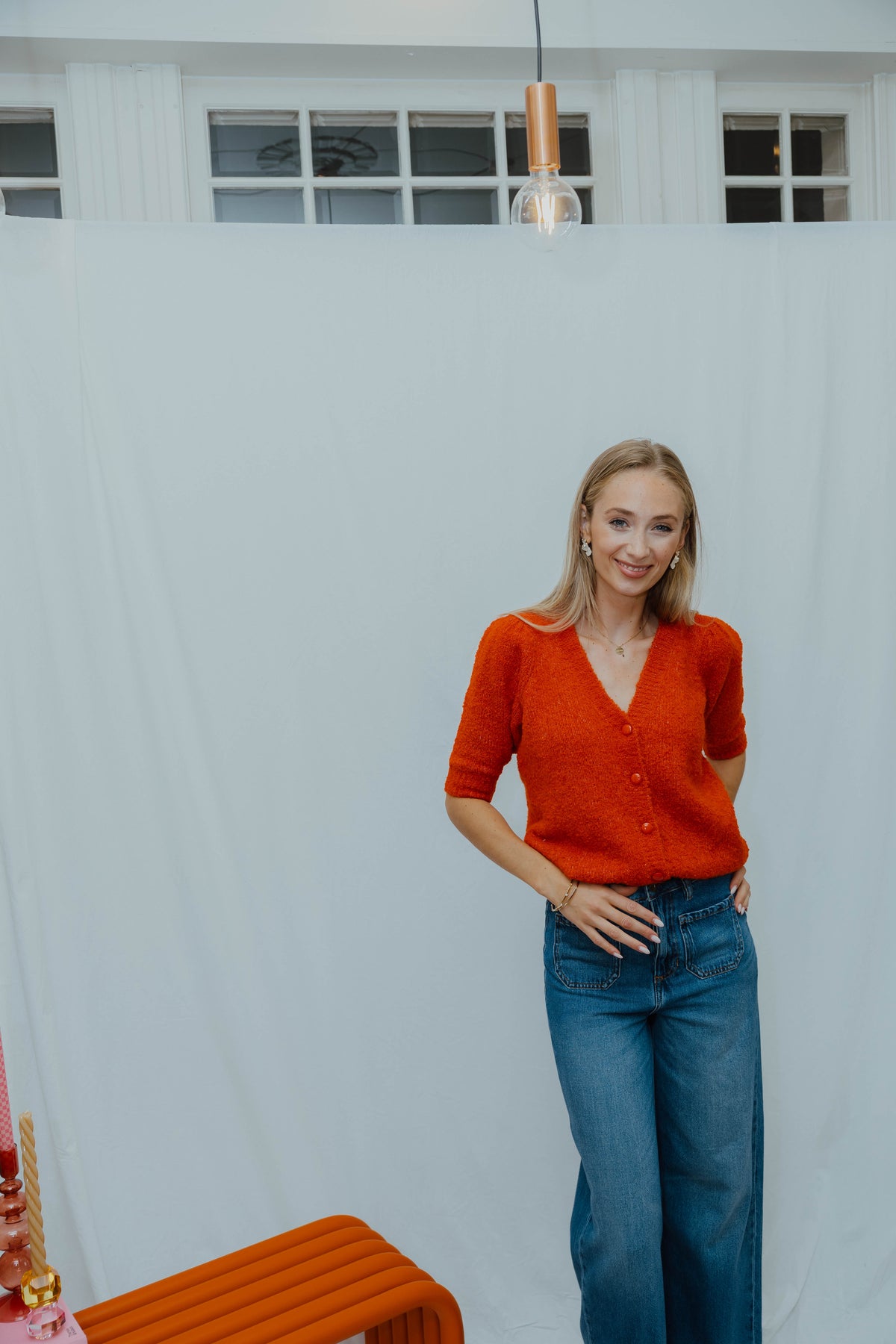 IHPAMALA JEANS blauw