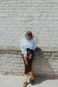 KAASTER SHIRT blauw