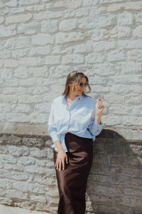 KALOTTE SKIRT bruin