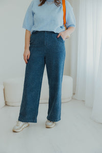 BYKANILLA PANTS blauw