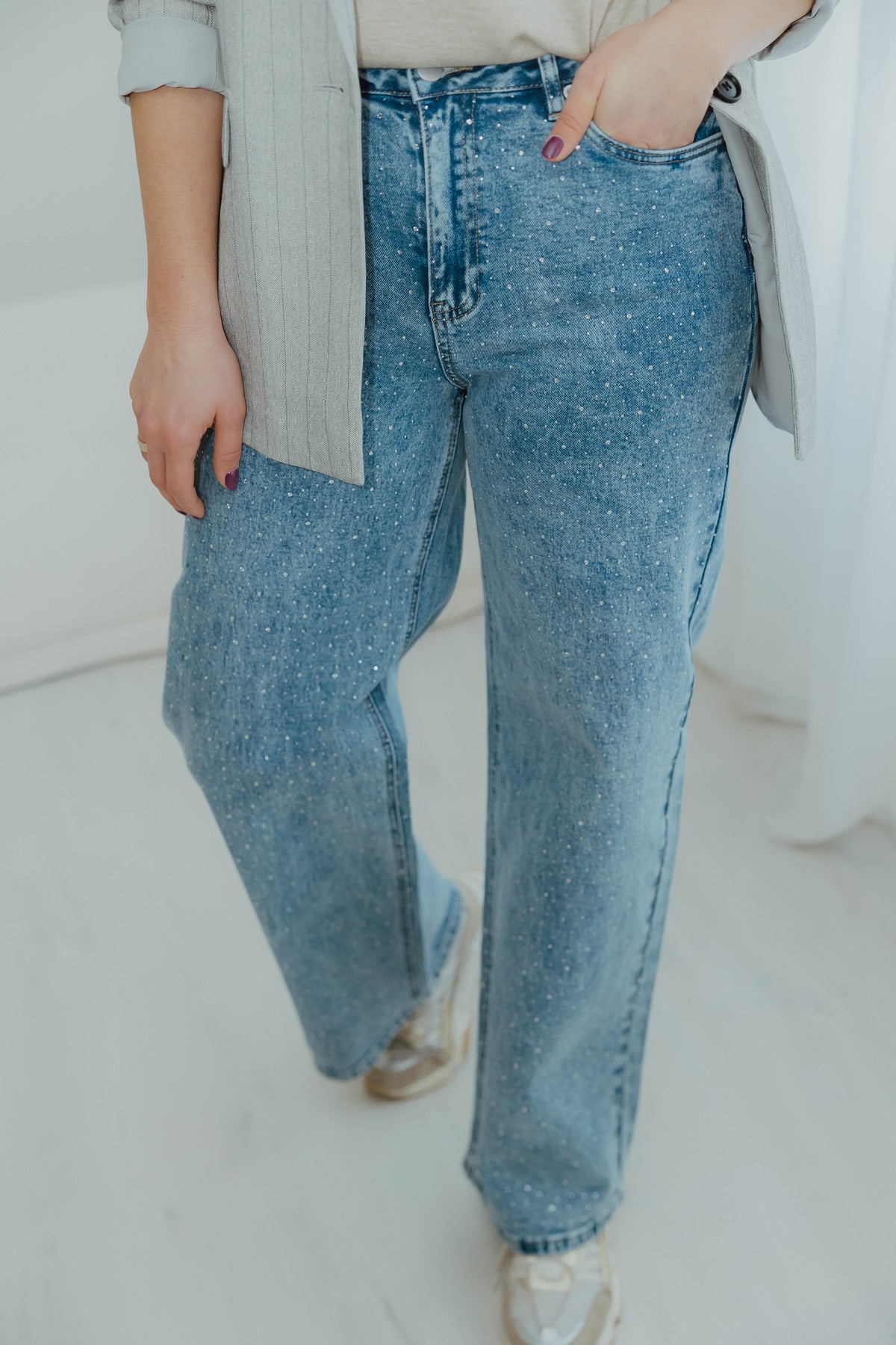 KATHORA JEANS blauw