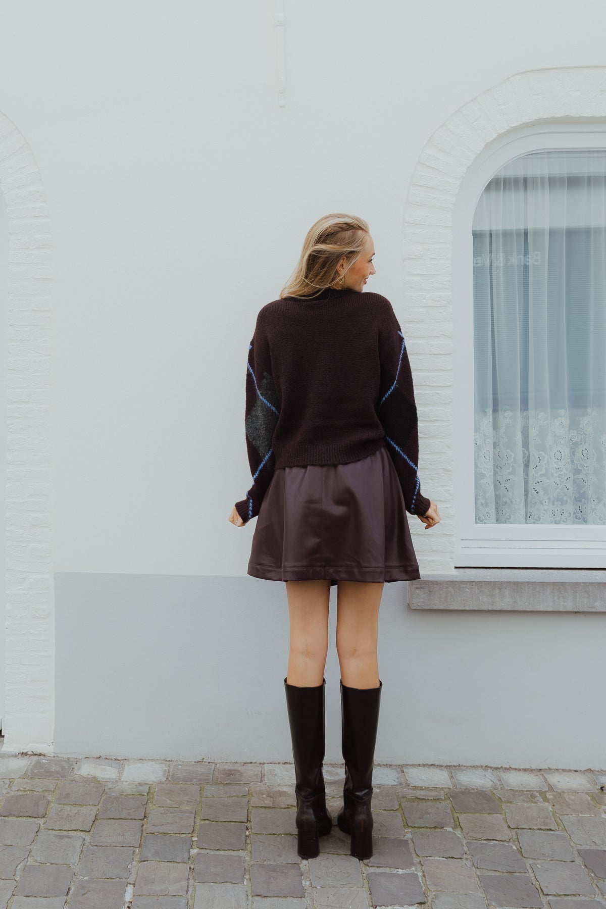 KAARENSE SKIRT fudge