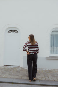 OBJLUCA WIDE JEANS zwart