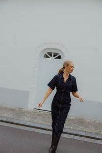 KAMOLLY DENIM DRESS dark jeans