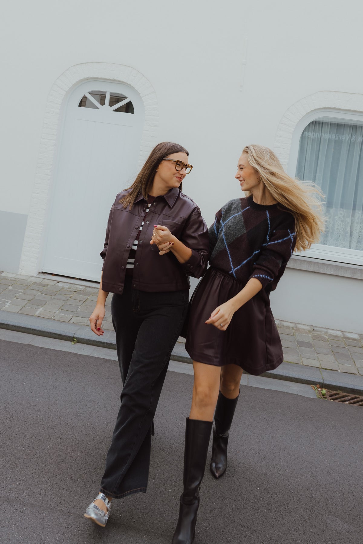 OBJLUCA WIDE JEANS zwart