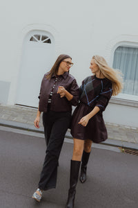 OBJLUCA WIDE JEANS zwart