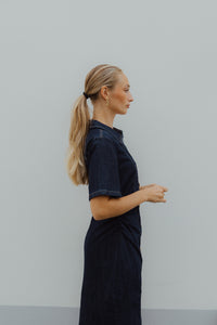 KAMOLLY DENIM DRESS dark jeans