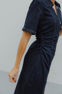 KAMOLLY DENIM DRESS dark jeans